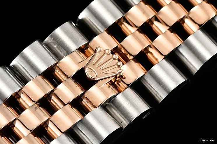 1001 Efficient ROLACC030 – 904L RG SS Jubilee Bracelet for Datejust 36mm 850